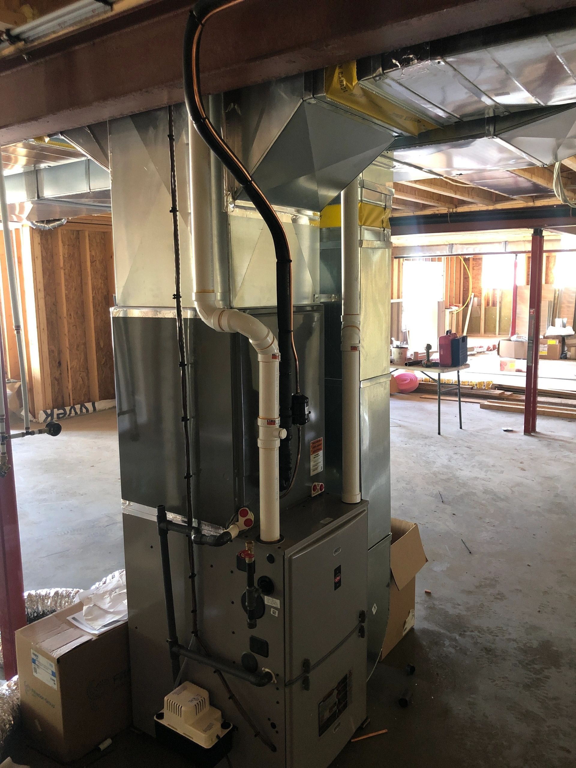 High-Efficiency Furnace Installation — Trenton, ON — Johnston Mechanical HVAC LTD, Trenton, Belleville & Quinte West Ontario