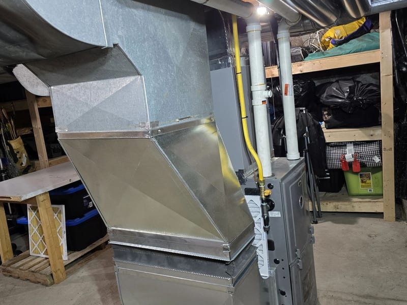 Oil To Gas Ductwork Fabrication — Quinte West, ON — Johnston Mechanical HVAC LTD, Trenton, Belleville & Quinte West Ontario