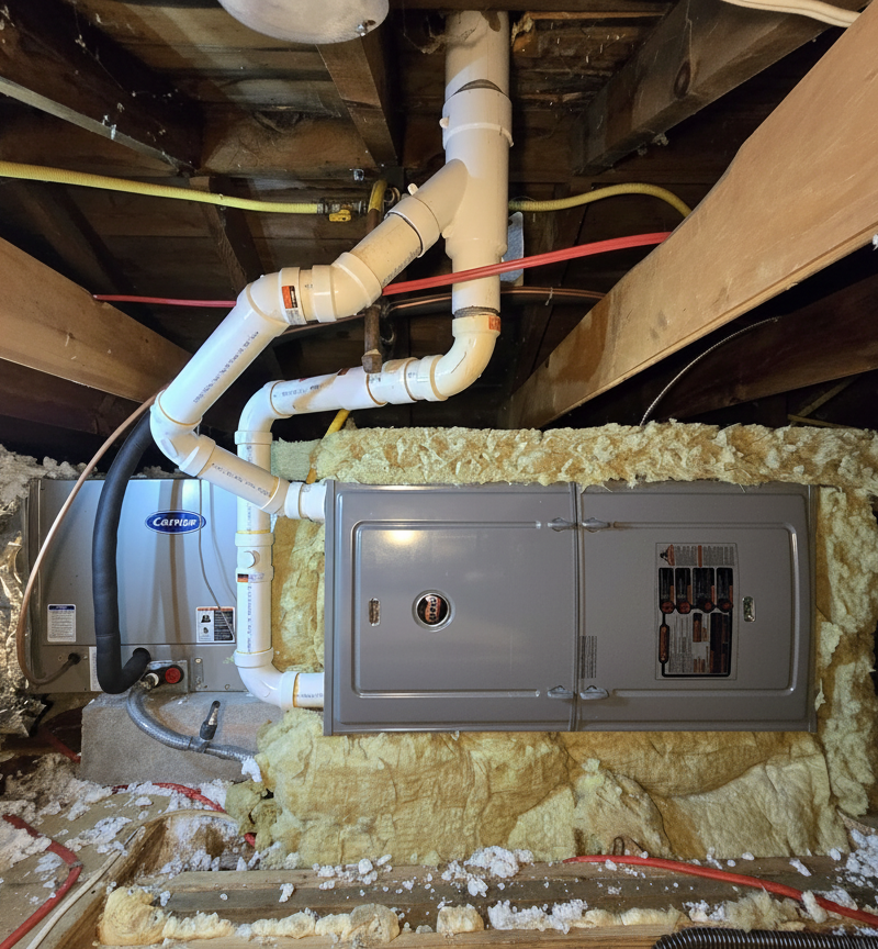Brandon Johnston — TSSA certified HVAC technician performing professional furnace installation in Trenton Ontario